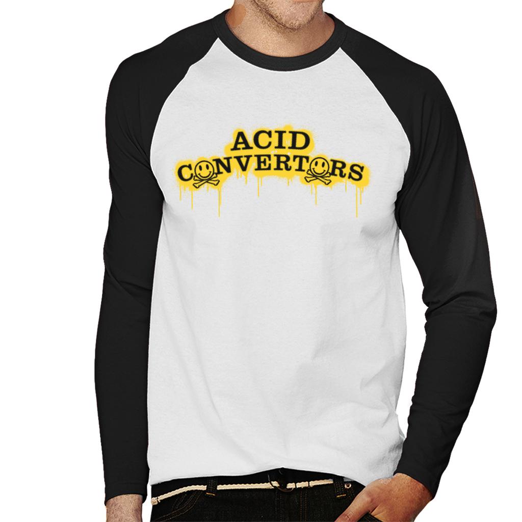 Fatboy Slim Acid Converters Men's Baseball Long Sleeved T-Shirt-Fatboy Slim-Essential Republik
