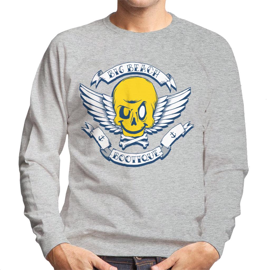 Fatboy Slim Big Beach Bootique Smiley Wings Men's Sweatshirt-Fatboy Slim-Essential Republik