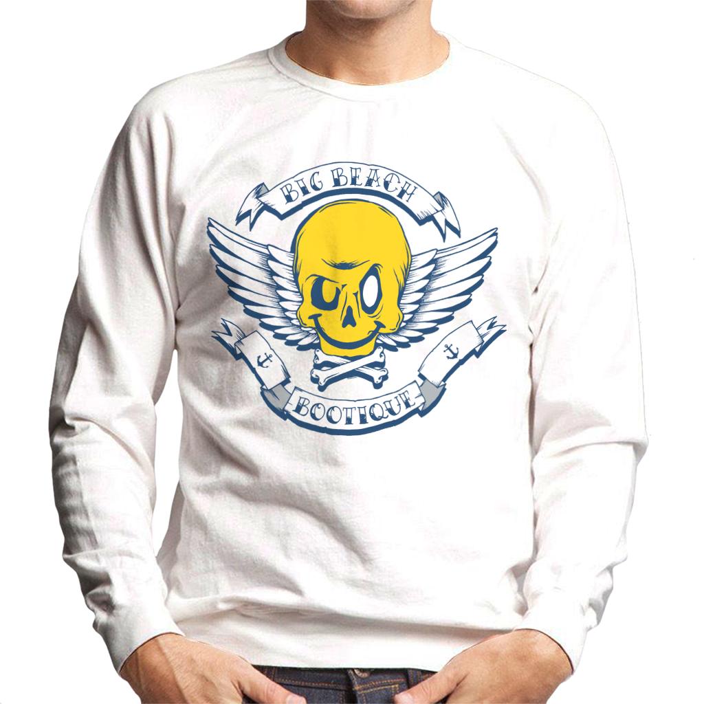 Fatboy Slim Big Beach Bootique Smiley Wings Men's Sweatshirt-Fatboy Slim-Essential Republik