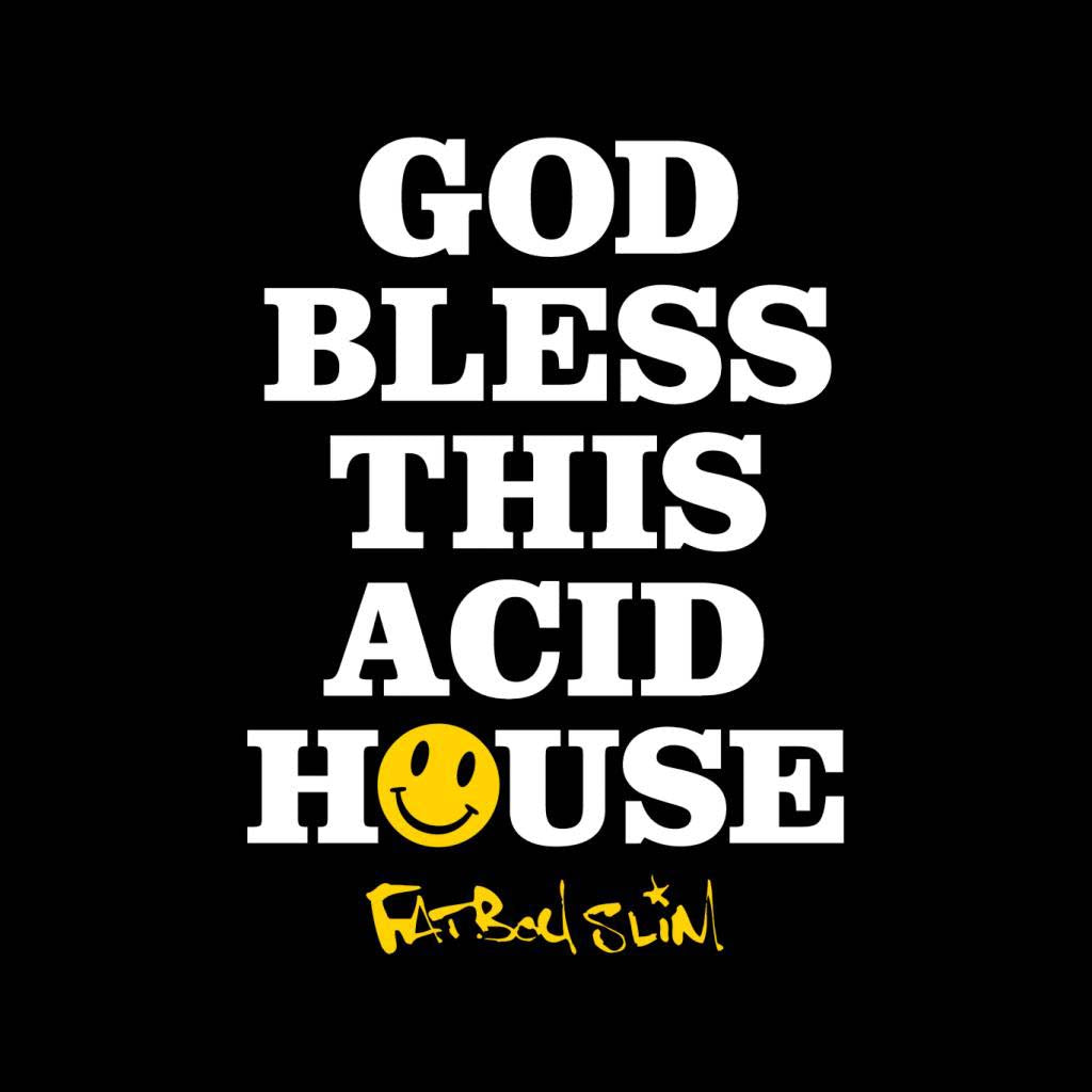 Fatboy Slim God Bless This Acid House Kid's Hooded Sweatshirt-Fatboy Slim-Essential Republik