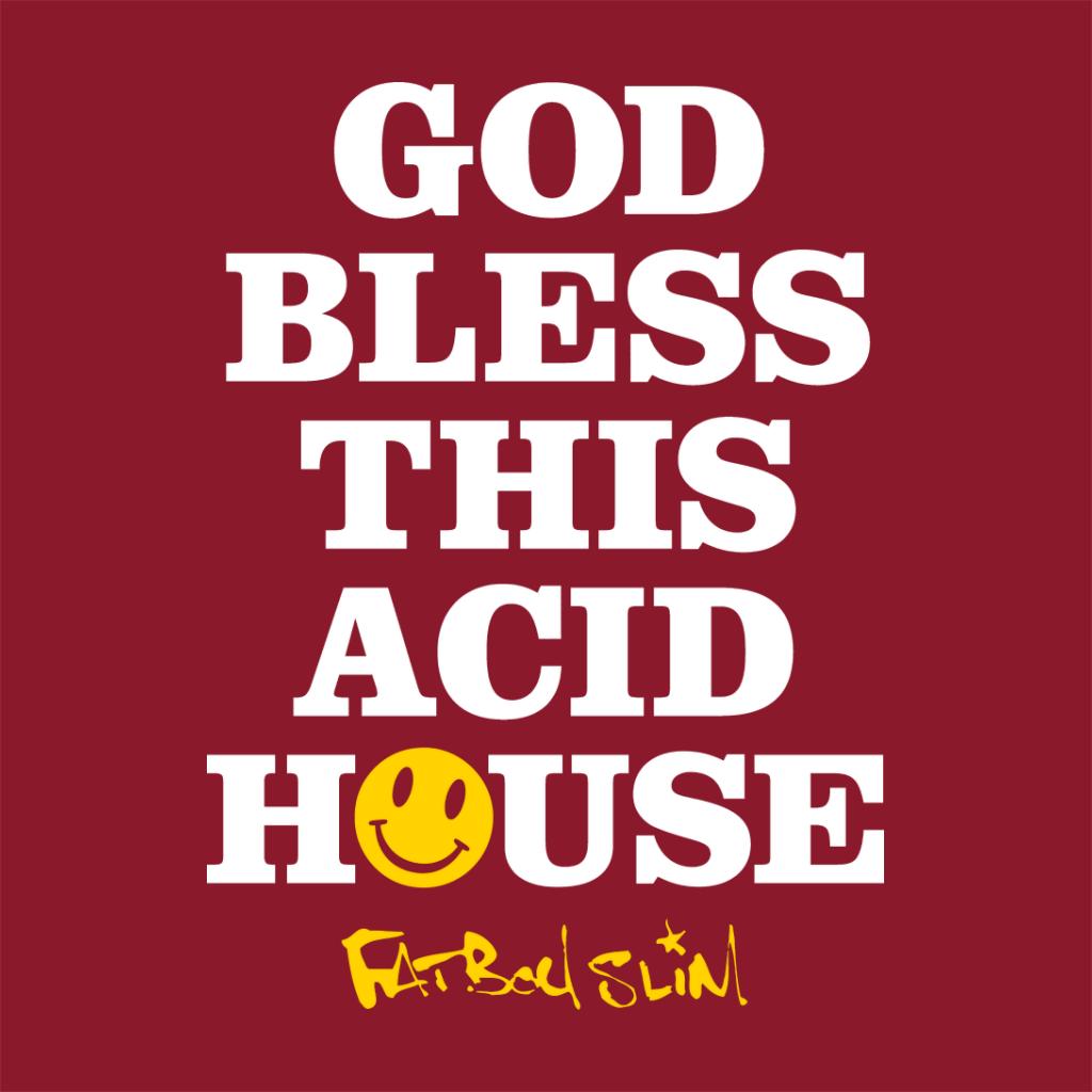 Fatboy Slim God Bless This Acid House Coaster-Fatboy Slim-Essential Republik