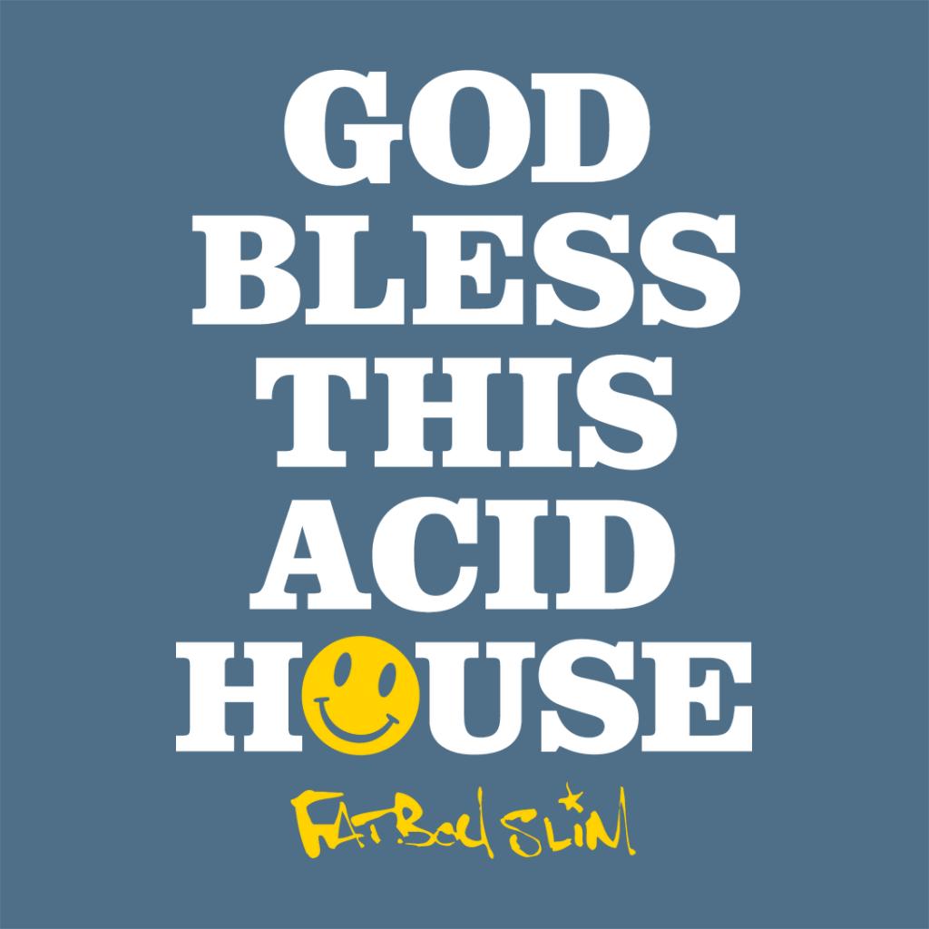 Fatboy Slim God Bless This Acid House Coaster-Fatboy Slim-Essential Republik