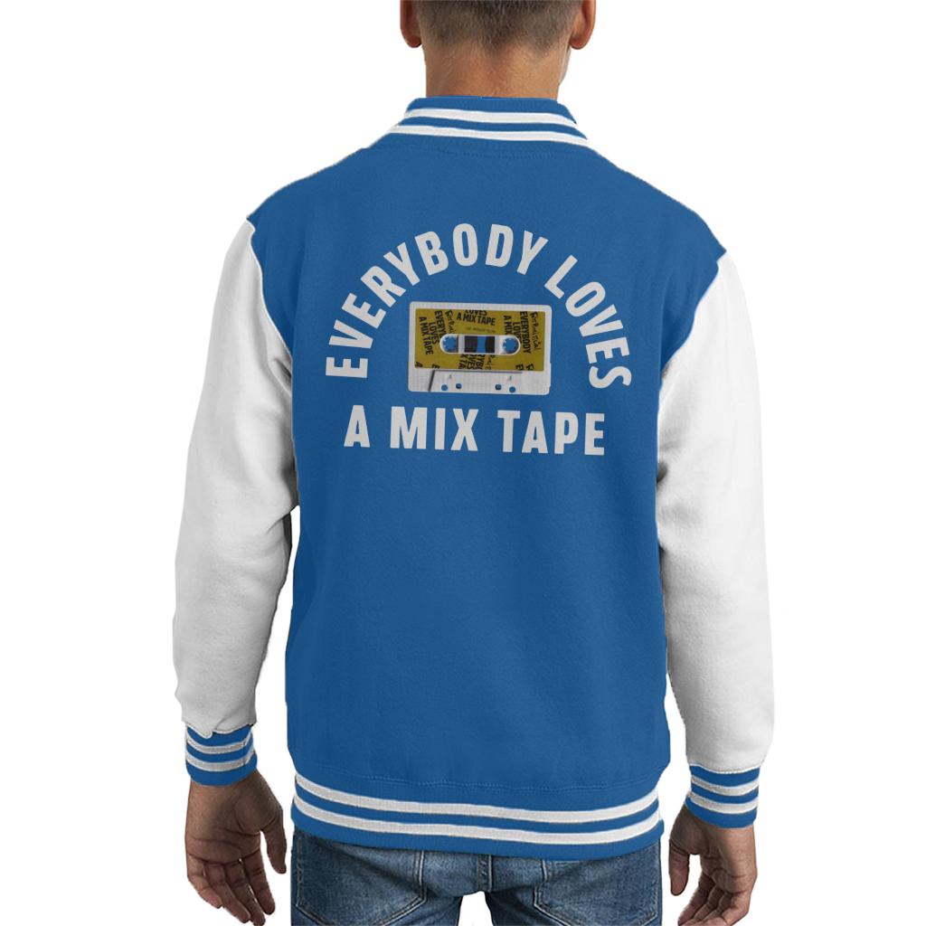 Fatboy Slim Everybody Loves A Mix Tape Kid's Varsity Jacket-Fatboy Slim-Essential Republik