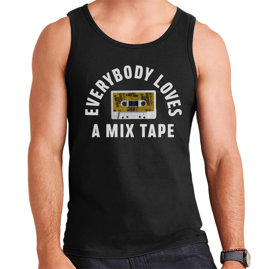 Fatboy Slim Everybody Loves A Mix Tape Men's Vest-Fatboy Slim-Essential Republik
