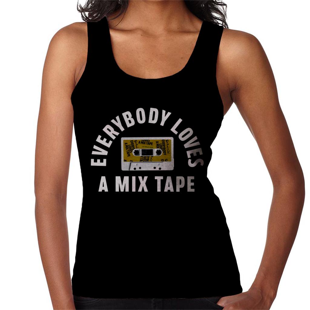 Fatboy Slim Everybody Loves A Mix Tape Women's Vest-Fatboy Slim-Essential Republik