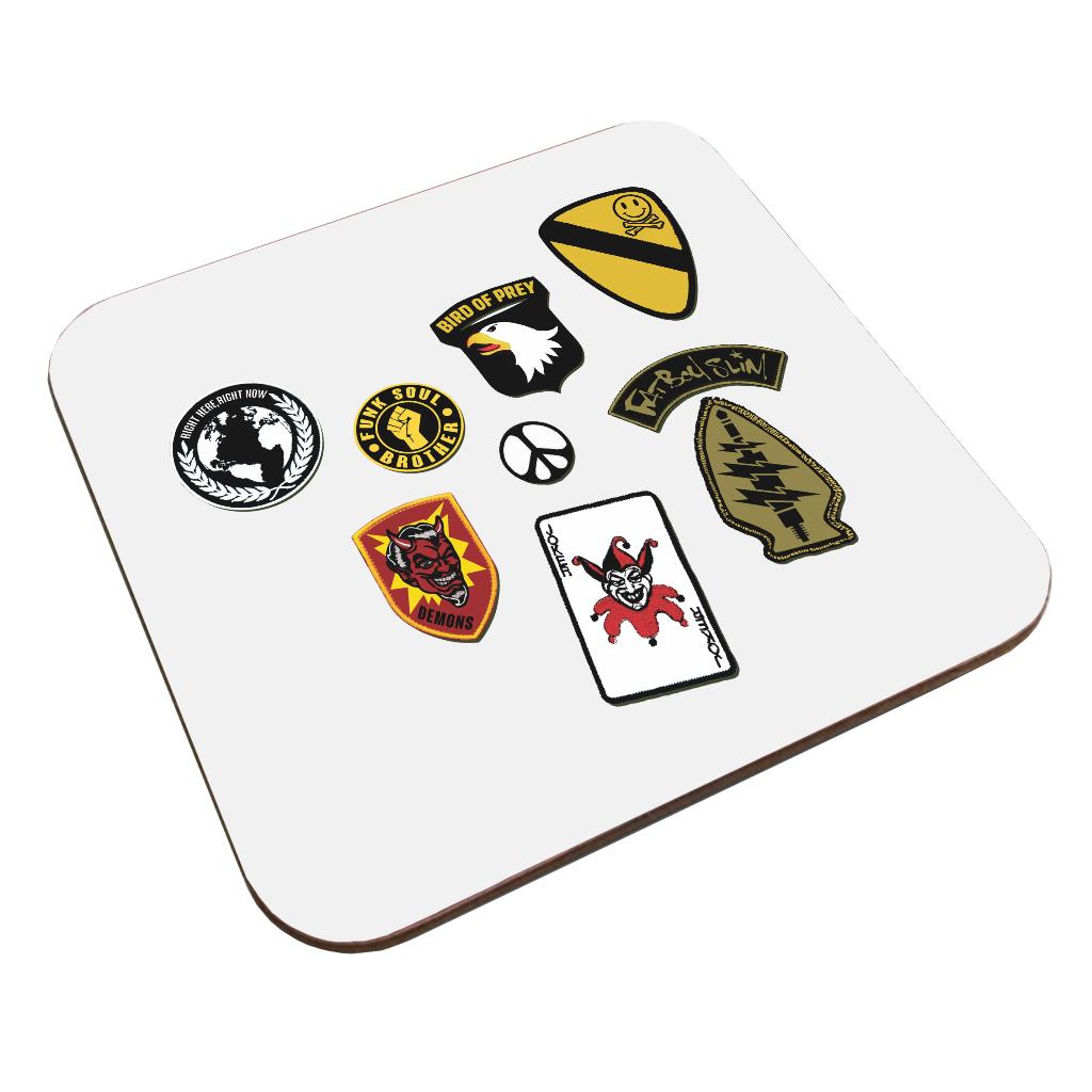 Fatboy Slim Track Badges Coaster-Fatboy Slim-Essential Republik