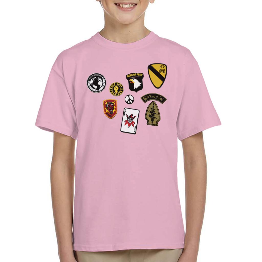 Fatboy Slim Track Badges Kid's T-Shirt-Fatboy Slim-Essential Republik