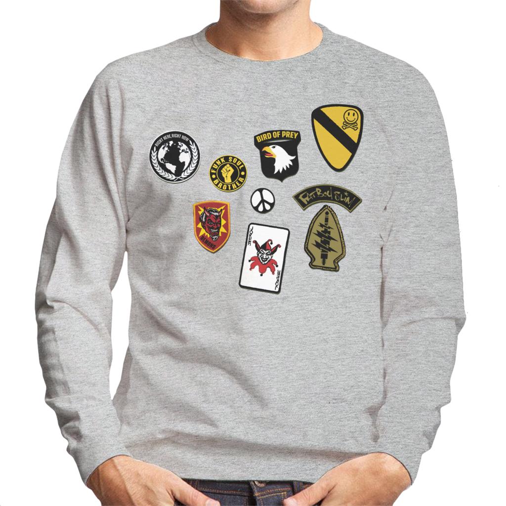 Fatboy Slim Track Badges Men's Sweatshirt-Fatboy Slim-Essential Republik