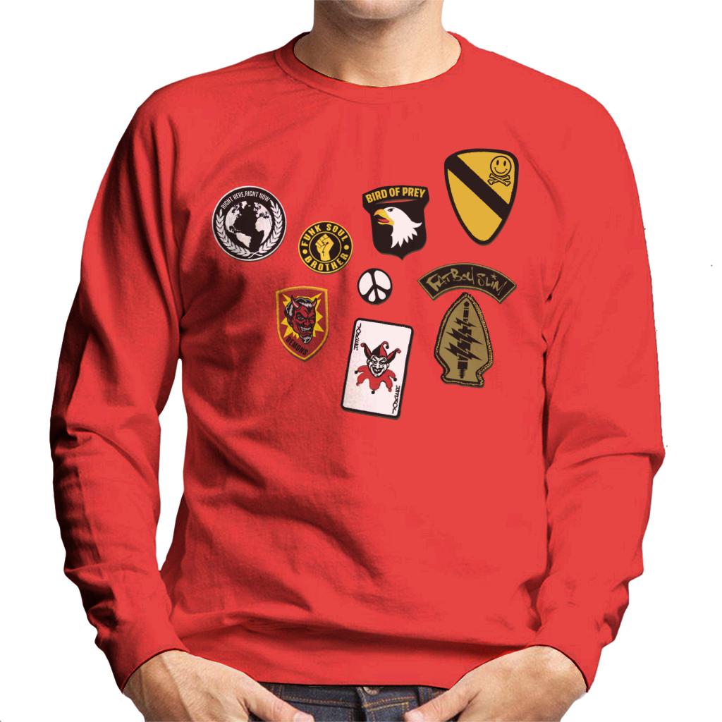 Fatboy Slim Track Badges Men's Sweatshirt-Fatboy Slim-Essential Republik