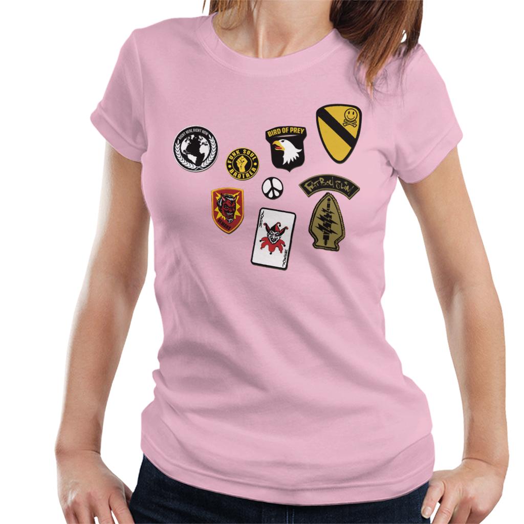 Fatboy Slim Track Badges Women's T-Shirt-Fatboy Slim-Essential Republik