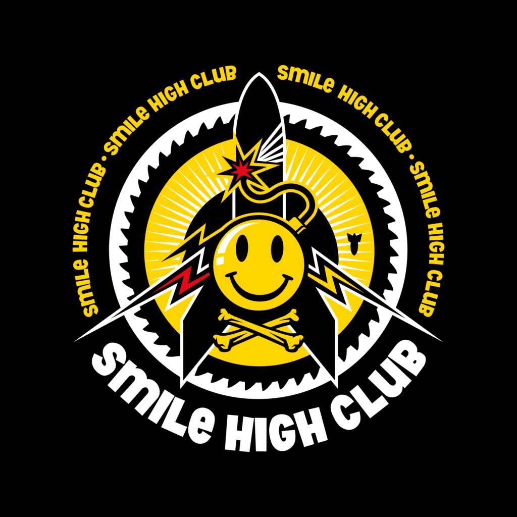 Fatboy Slim Smile High Club Men's Hooded Sweatshirt-Fatboy Slim-Essential Republik