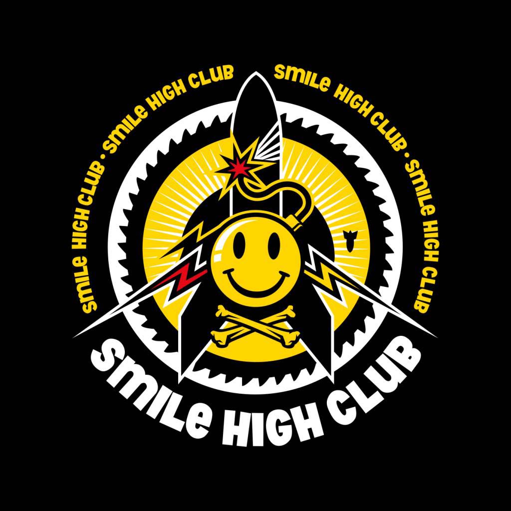 Fatboy Slim Smile High Club Kid's Sweatshirt-Fatboy Slim-Essential Republik