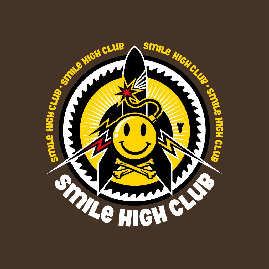 Fatboy Slim Smile High Club Coaster-Fatboy Slim-Essential Republik