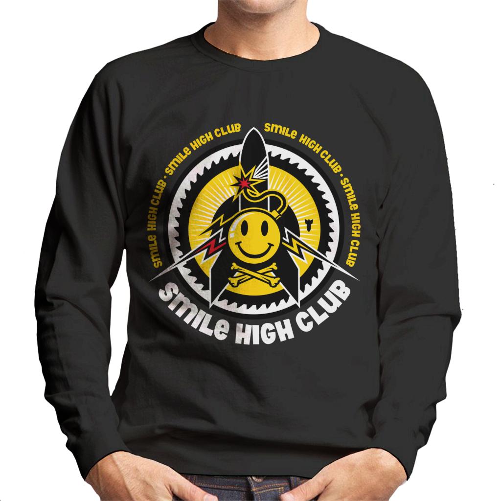 Fatboy Slim Smile High Club Men's Sweatshirt-Fatboy Slim-Essential Republik