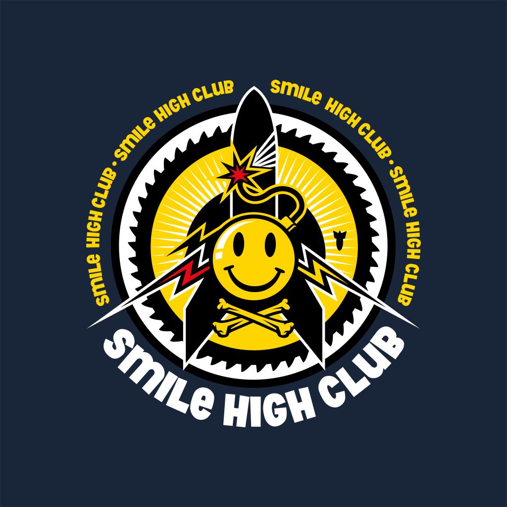 Fatboy Slim Smile High Club Coaster-Fatboy Slim-Essential Republik