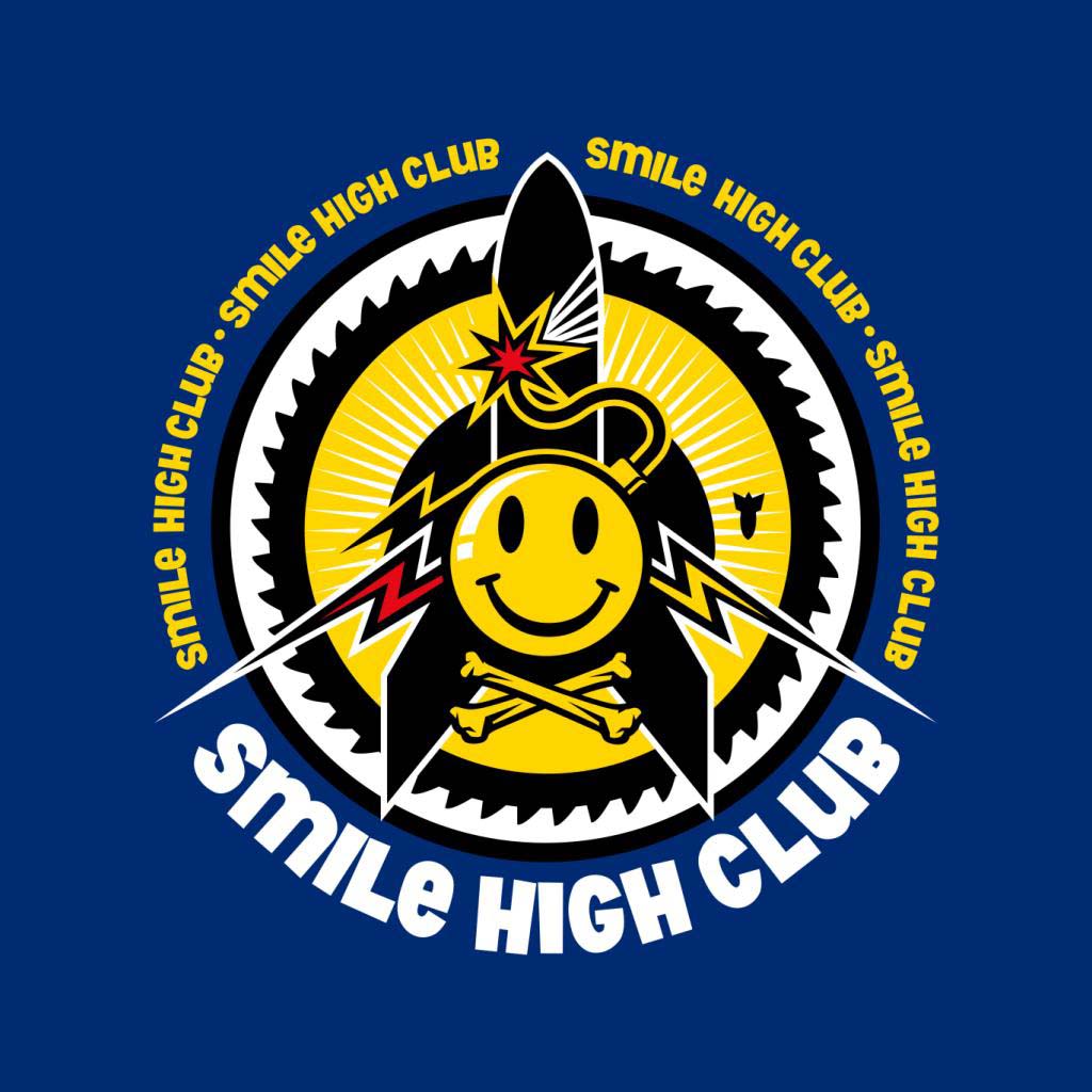Fatboy Slim Smile High Club Men's Hooded Sweatshirt-Fatboy Slim-Essential Republik