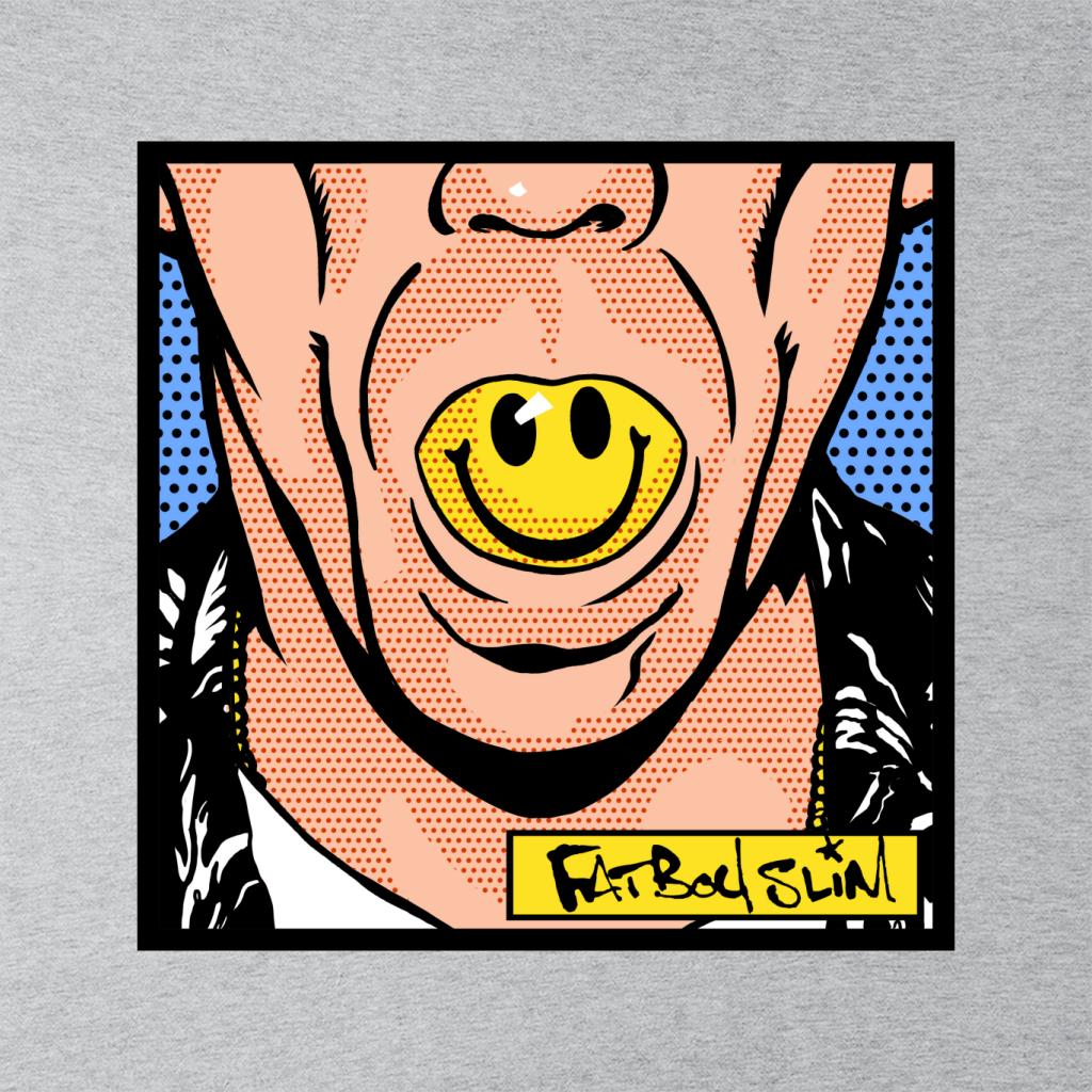 Fatboy Slim Smiley Mouth Pop Art Kid's Sweatshirt-Fatboy Slim-Essential Republik