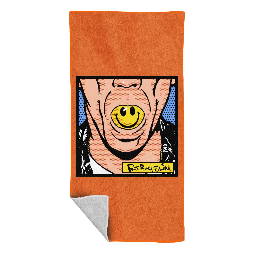 Fatboy Slim Smiley Mouth Pop Art Beach Towel-Fatboy Slim-Essential Republik