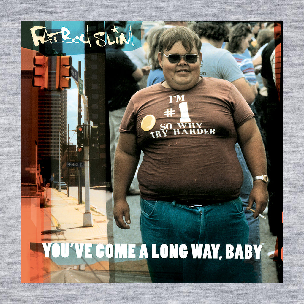 Fatboy Slim You've Come A Long Way Baby Album Cover Men's Varsity Jacket-Fatboy Slim-Essential Republik