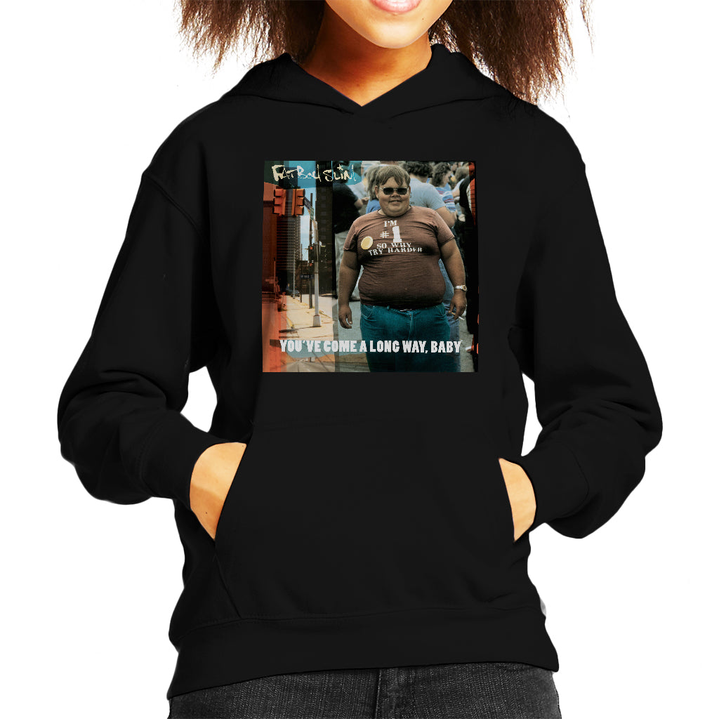 Fatboy Slim You've Come A Long Way Baby Album Cover Kid's Hooded Sweatshirt-Fatboy Slim-Essential Republik
