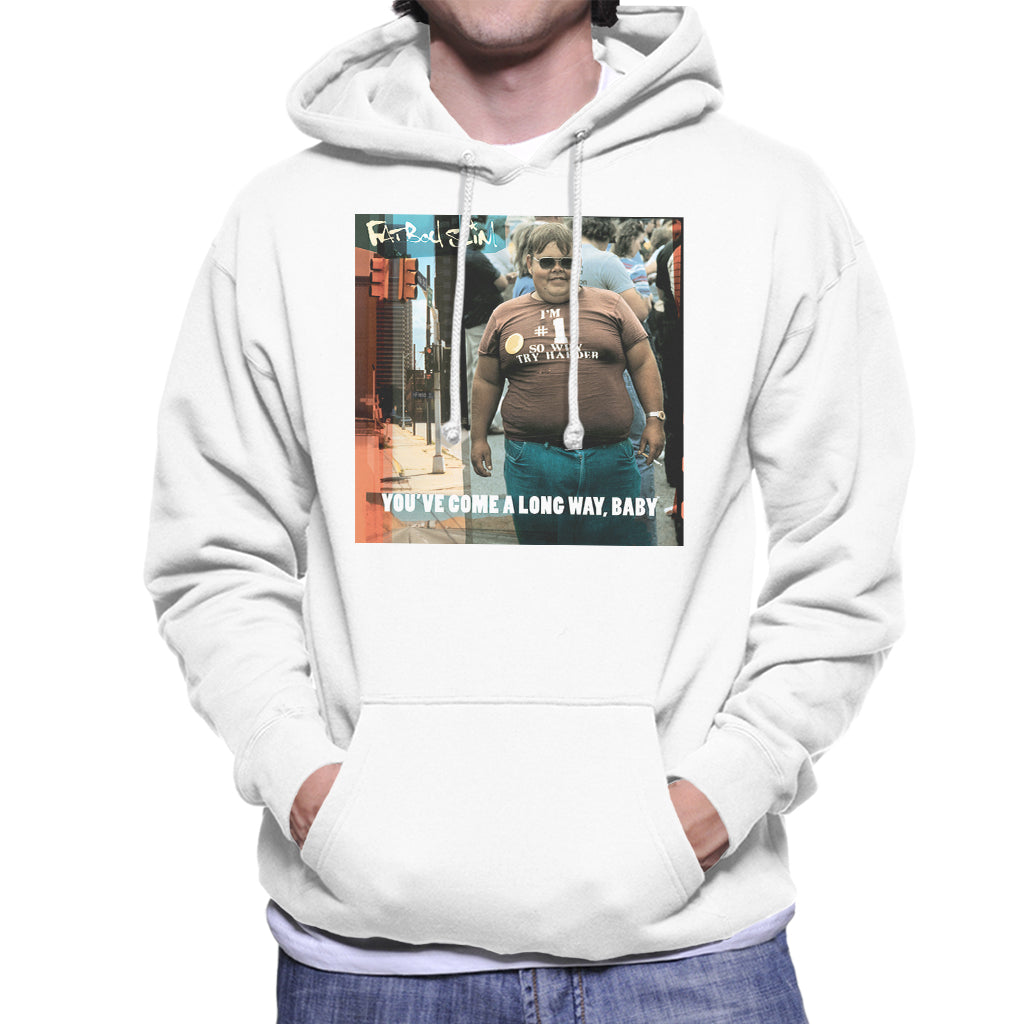 Fatboy Slim You've Come A Long Way Baby Album Cover Men's Hooded Sweatshirt-Fatboy Slim-Essential Republik