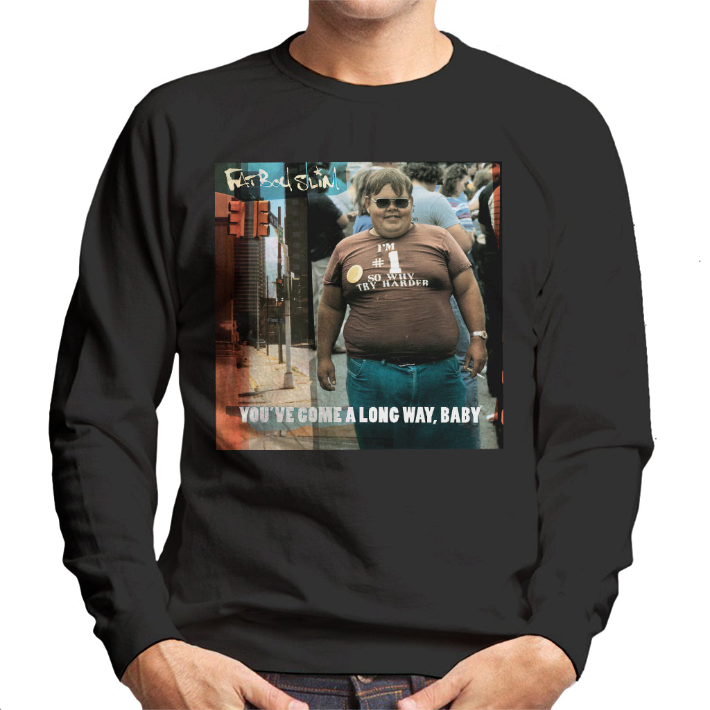 Fatboy Slim You've Come A Long Way Baby Album Cover Men's Sweatshirt-Fatboy Slim-Essential Republik