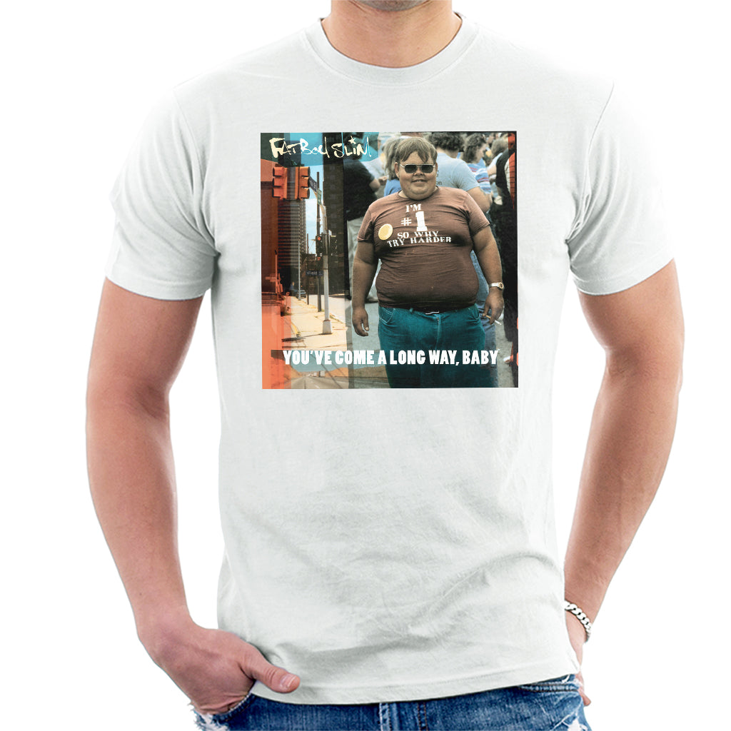 Fatboy Slim You've Come A Long Way Baby Album Cover Men's T-Shirt-Fatboy Slim-Essential Republik