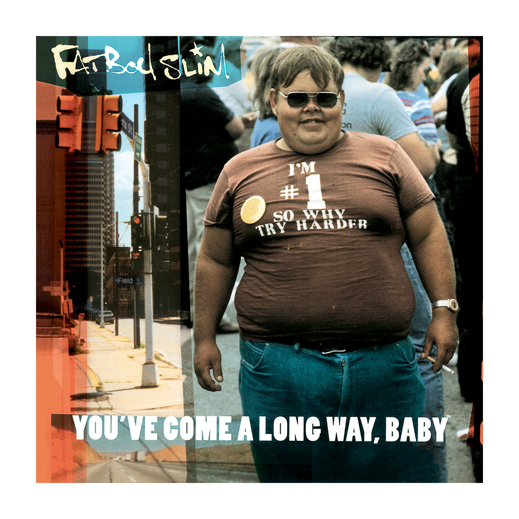 Fatboy Slim You've Come A Long Way Baby Album Cover Kid's Hooded Sweatshirt-Fatboy Slim-Essential Republik