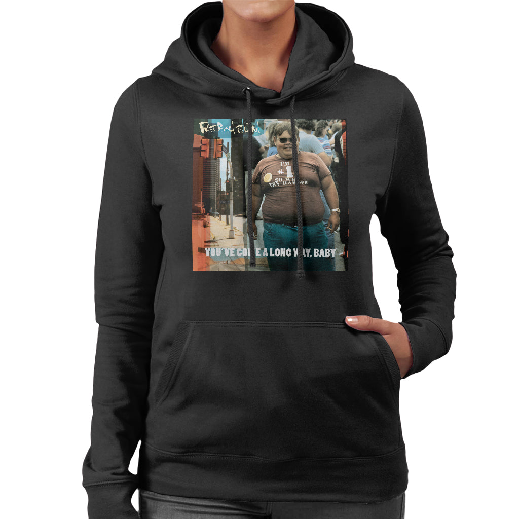 Fatboy Slim You've Come A Long Way Baby Album Cover Women's Hooded Sweatshirt-Fatboy Slim-Essential Republik