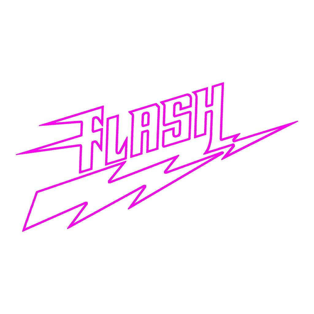 Flash Neon Pink Logo Water Bottle-Flash-Essential Republik