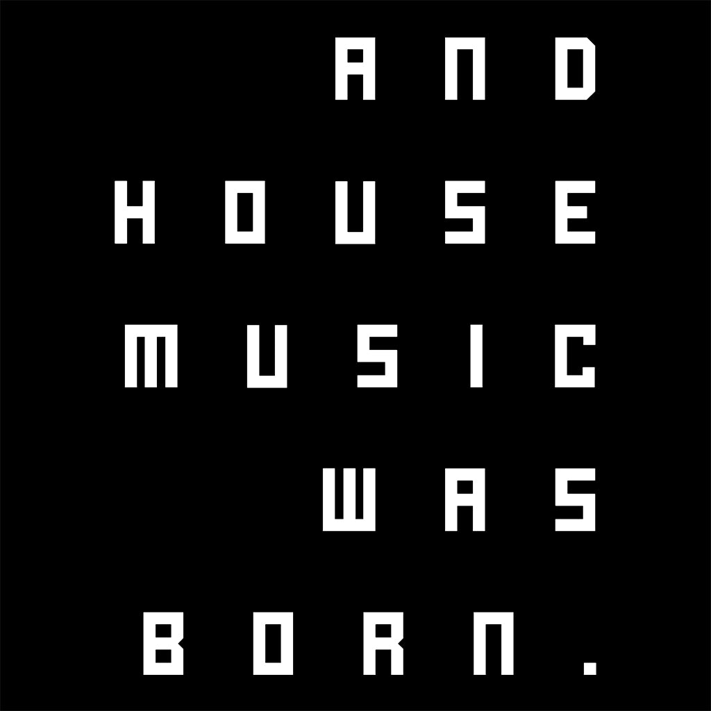 House Music Was Born Retro Trucker Cap-Future Past-Essential Republik