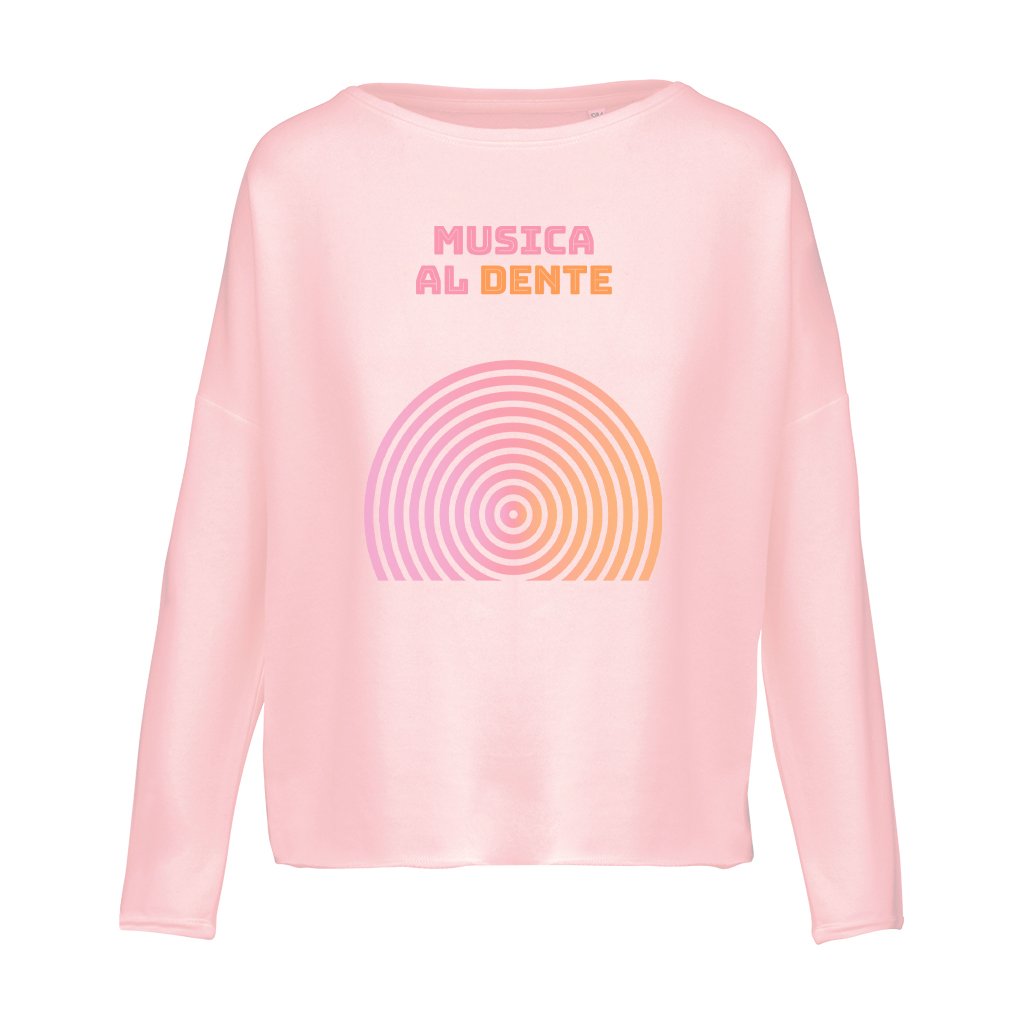 Musica Al Dente Women's Oversized Sweatshirt-The Garden Croatia-Essential Republik