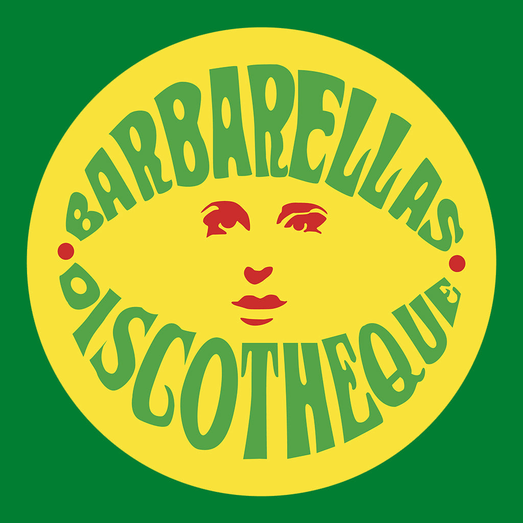 Barbarellas Yellow And Green Logo Unisex T-Shirt-The Garden Croatia-Essential Republik