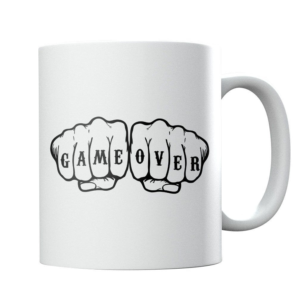 Game Over Logo Mug-Game Over-Essential Republik