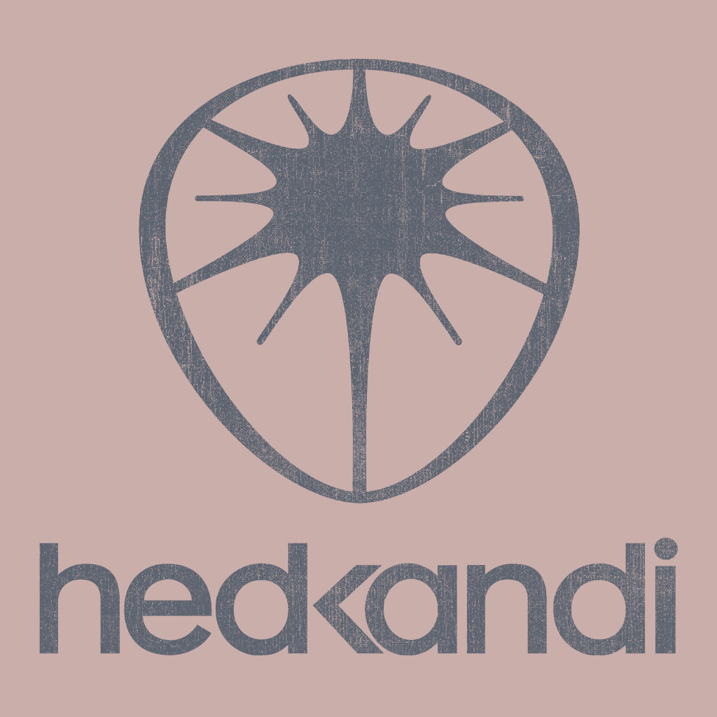 Hedkandi Dark Grey Distressed Modern Logo Women's Casual T-Shirt-Hedkandi-Essential Republik