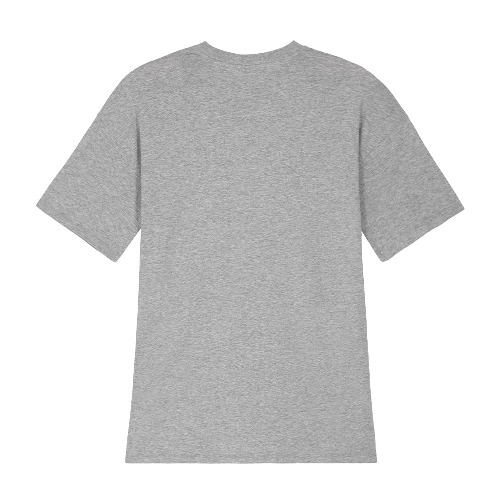 Hedkandi Dark Grey Distressed Modern Logo Women's Oversized T-Shirt Dress-Hedkandi-Essential Republik