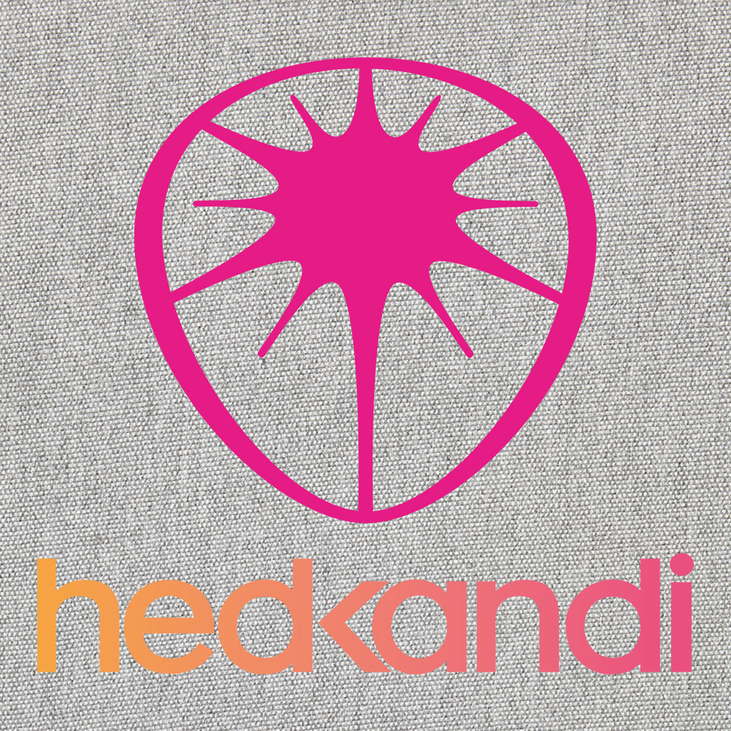 Hedkandi Orange And Pink Modern Logo Woven Shopping Bag-Hedkandi-Essential Republik