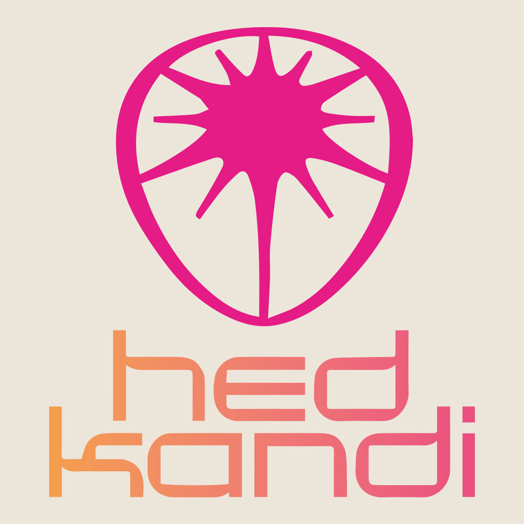 Hedkandi Orange And Pink Retro Logo Woven Gym Bag-Hedkandi-Essential Republik