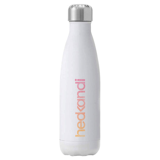 Hedkandi Vertical Modern Text Insulated Stainless Steel Water Bottle-Hedkandi-Essential Republik