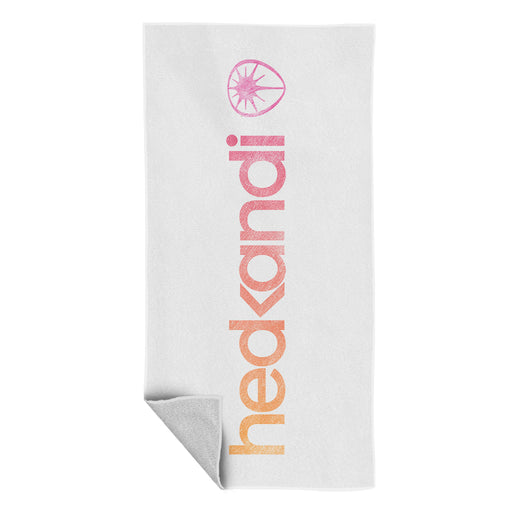 Hedkandi Vertical Modern Logo Beach Towel-Hedkandi-Essential Republik