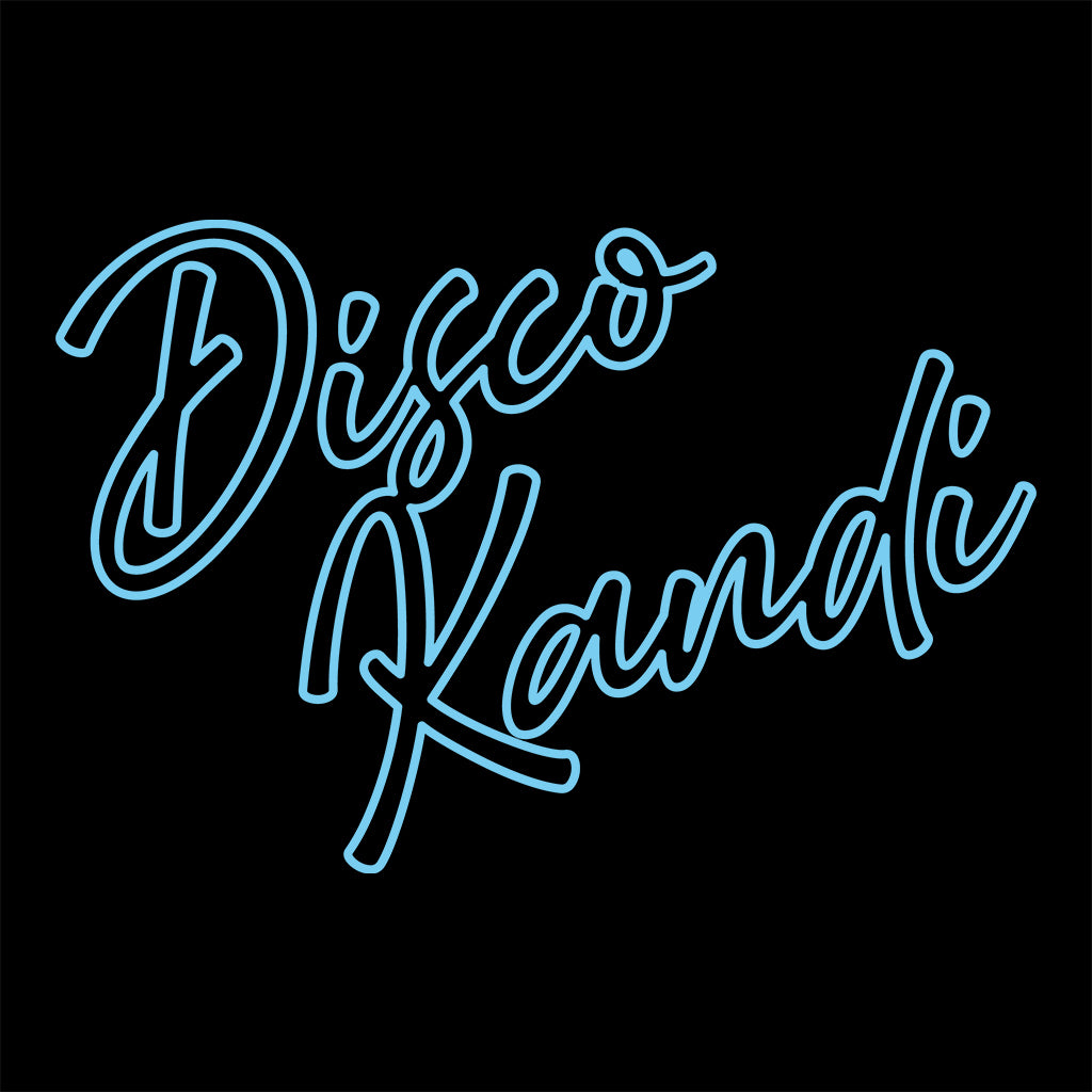 Hedkandi Neon Blue Disco Kandi Unisex Organic T-Shirt-Hedkandi-Essential Republik