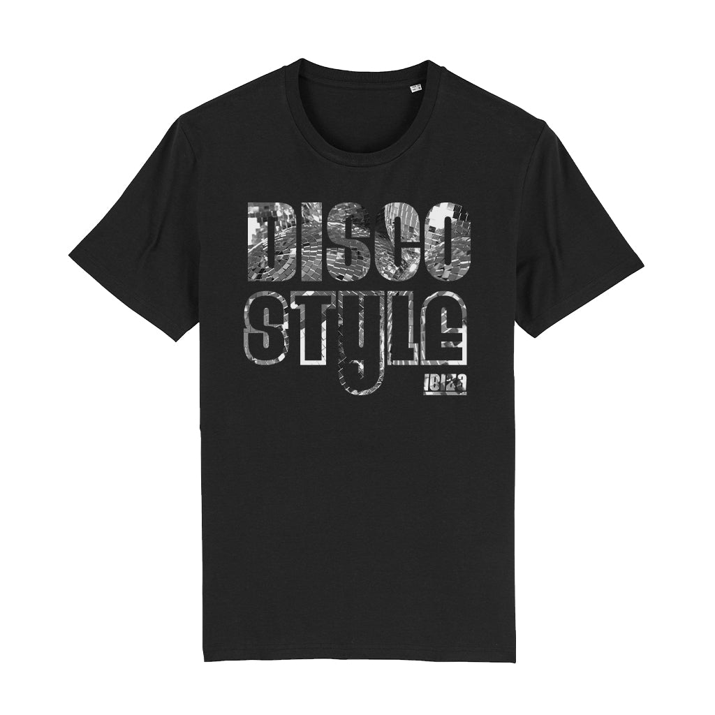 Ibiza Disco Style Unisex Organic T-Shirt-White Isle-Essential Republik