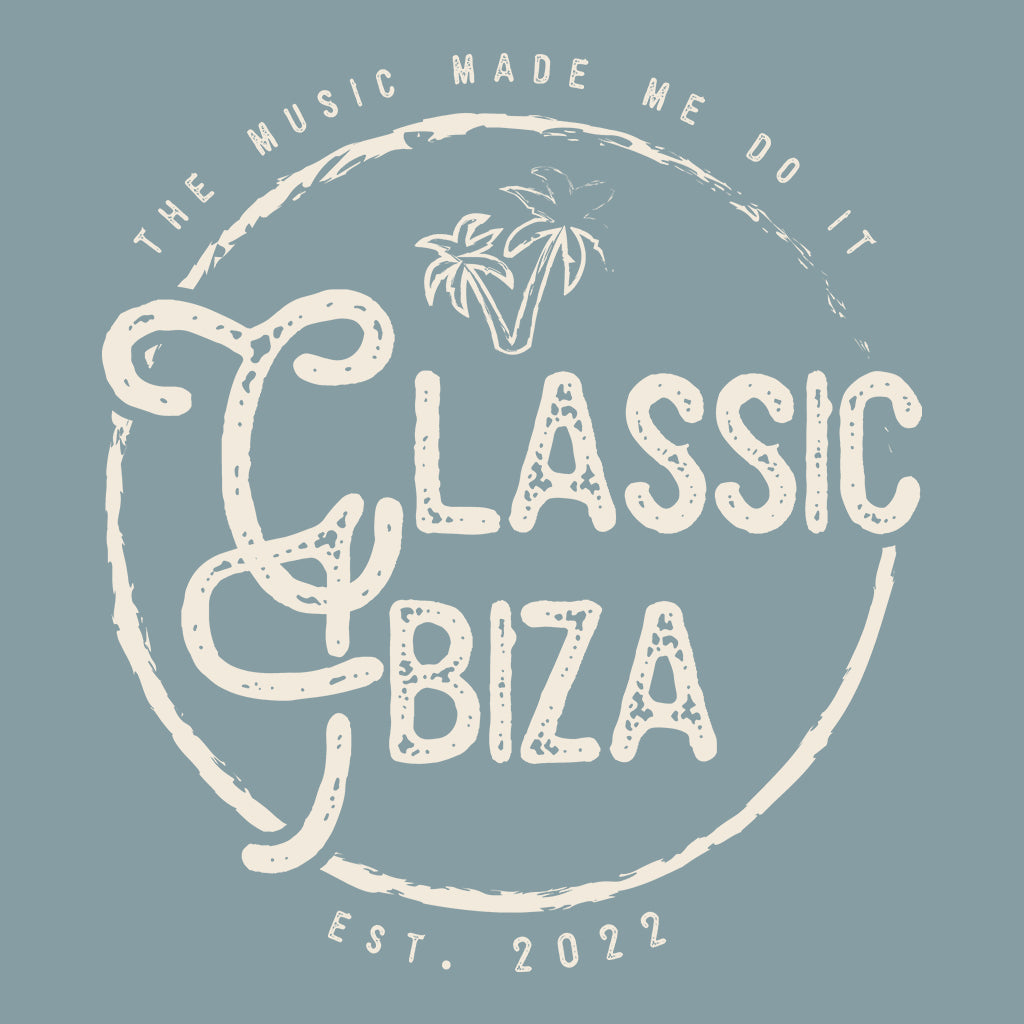 Classic Ibiza Unisex Organic T-Shirt-White Isle-Essential Republik