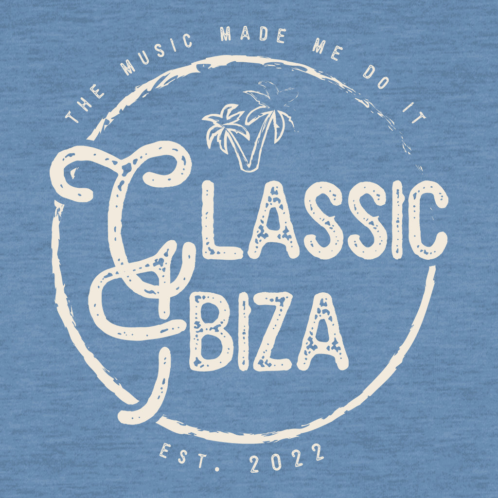 Classic Ibiza Unisex Organic T-Shirt-White Isle-Essential Republik