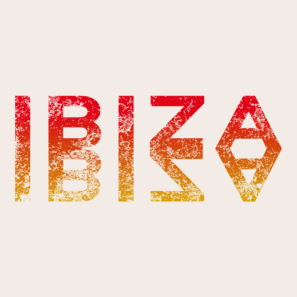 Ibiza Reflection Unisex Organic T-Shirt-White Isle-Essential Republik