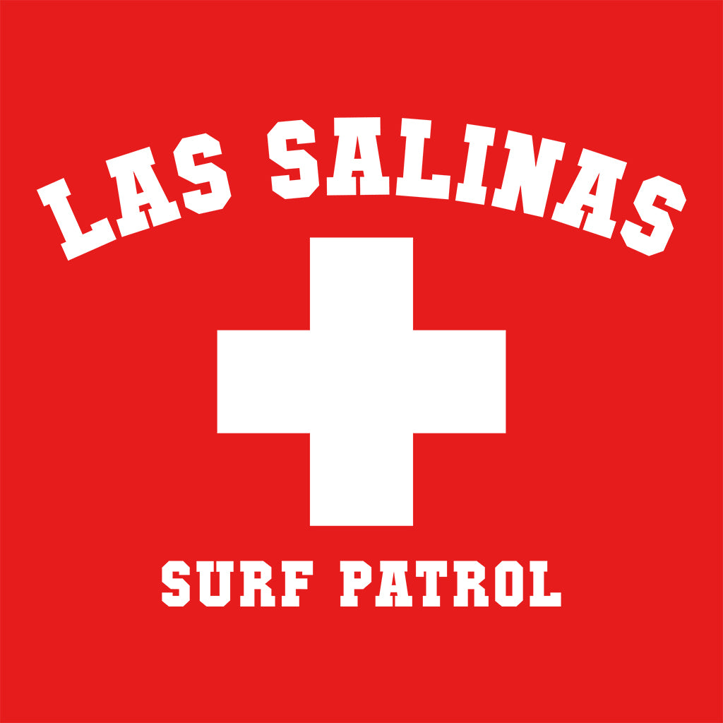 Las Salinas Surf Patrol Unisex Organic T-Shirt-White Isle-Essential Republik