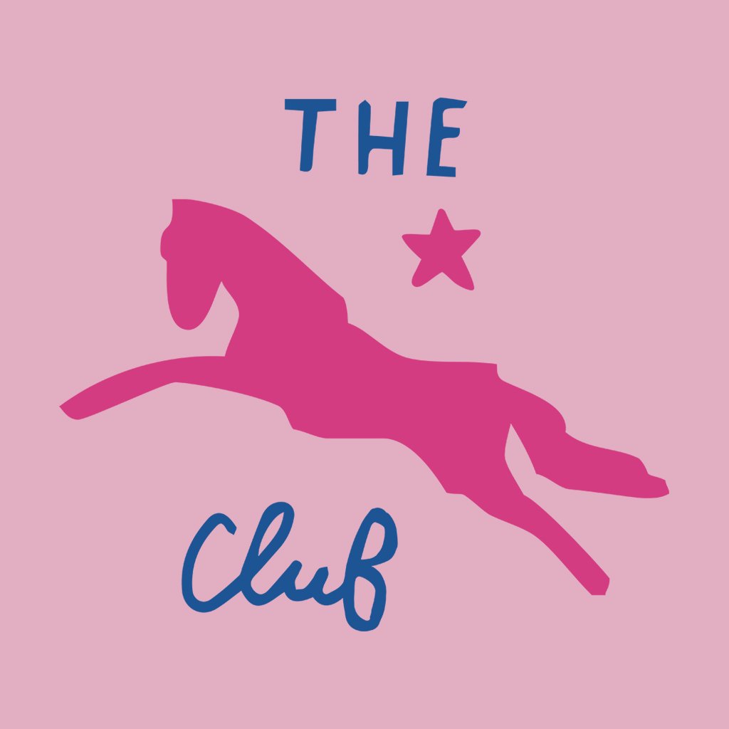 Jockey Club The Club Pink Logo Organic Kid's T-Shirt-Jockey Club-Essential Republik