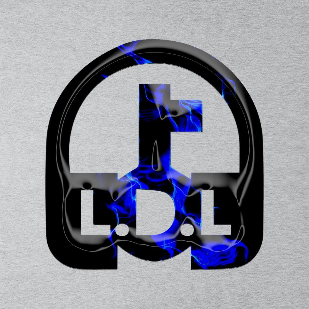 Lockdown Legends Blue Logo Women's Hooded Sweatshirt-Lockdown Legends-Essential Republik