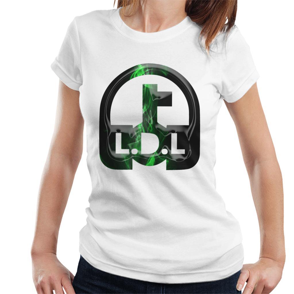 Lockdown Legends Green Logo Women's T-Shirt-Lockdown Legends-Essential Republik