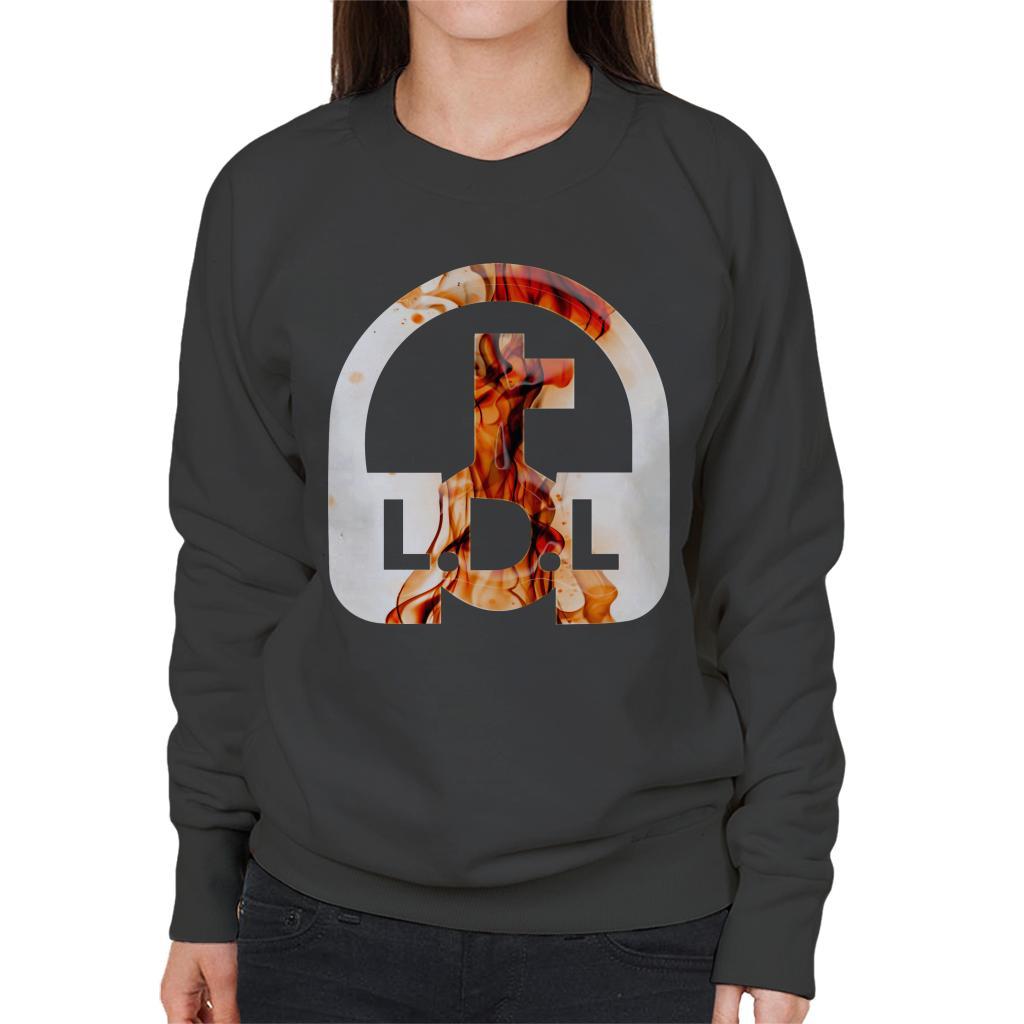 Lockdown Legends Orange Logo Women's Sweatshirt-Lockdown Legends-Essential Republik